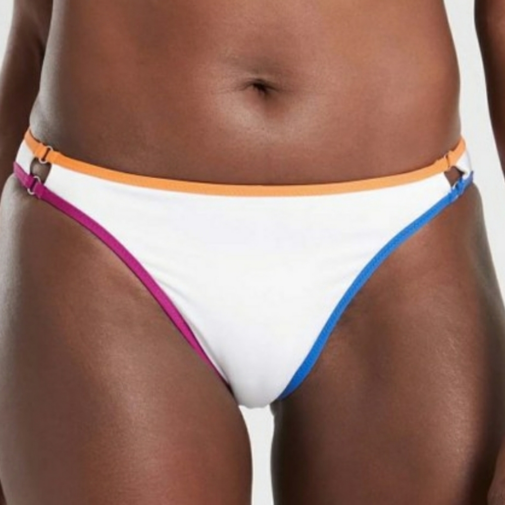 NWT Athleta Bright White Kapalua Bikini Bottoms